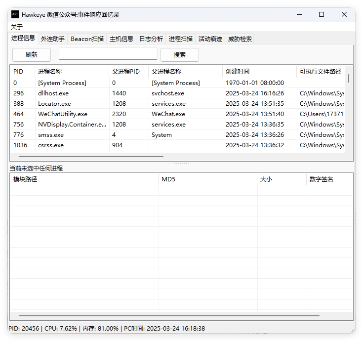 HawkEye综合应急响应v3.0绿色版