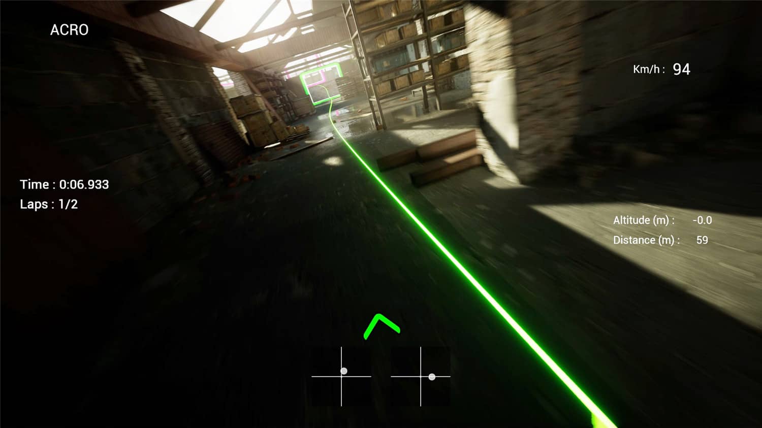 《不撞机:FPV无人机模拟器》中文版