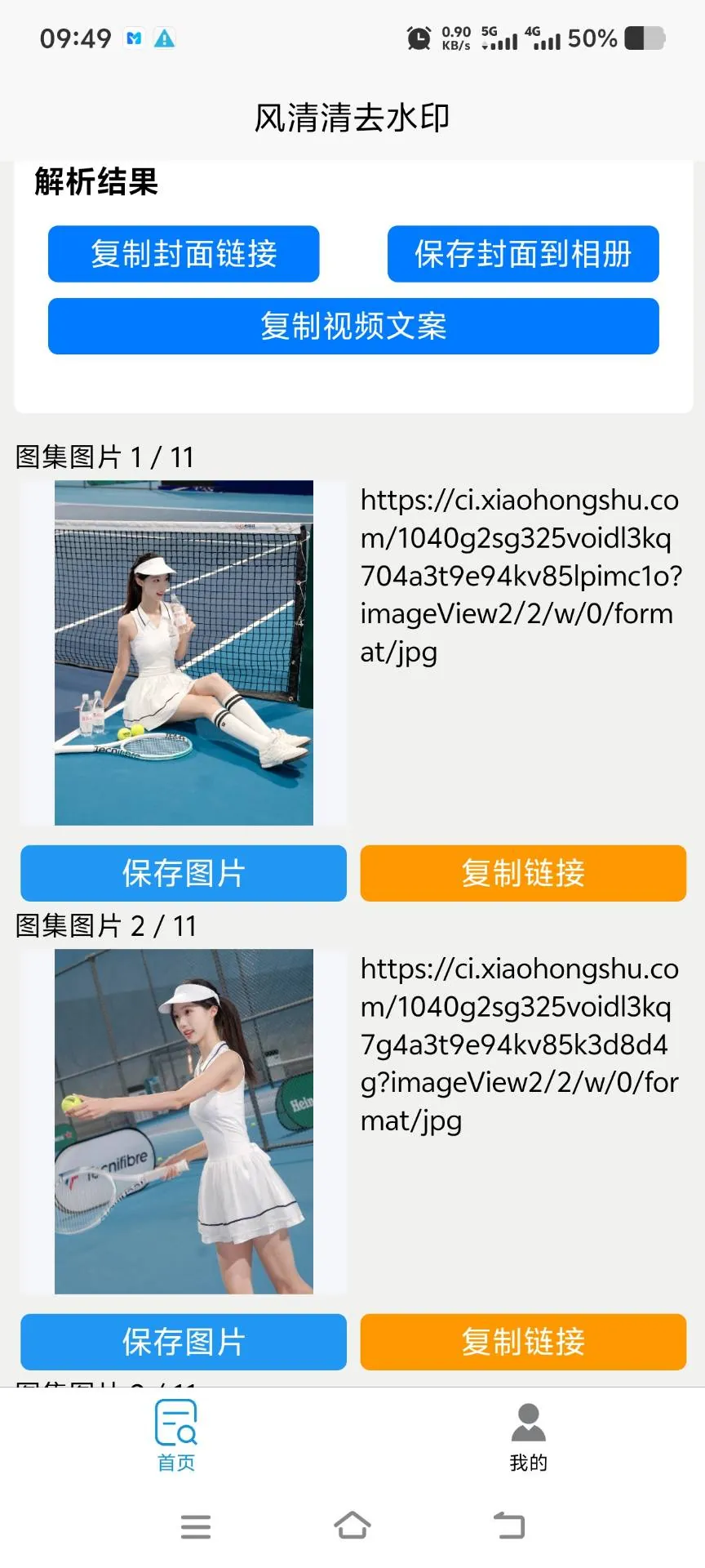 风清清去水印v1.1.0 主流短视频平台免费去水印解析