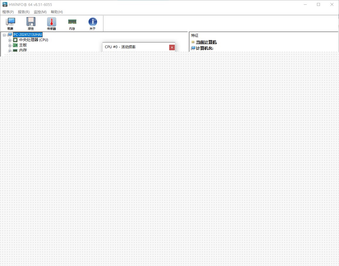 HWiNFO(专业系统信息检测工具) Pro v8.55.6100 多语便携版